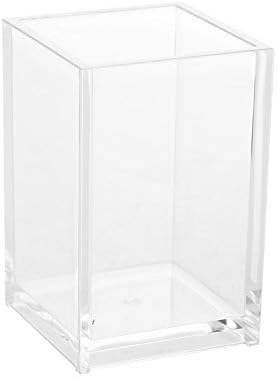 MAVIS LAVEN Makeup Brush Organizer Case Transparent 1 Compartment Storage