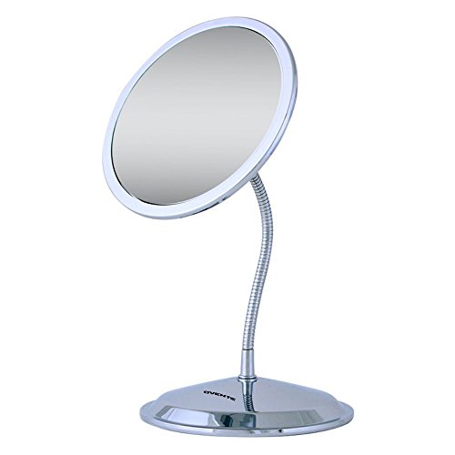 Ovente Travel Makeup Vanity Mirror with Gooseneck