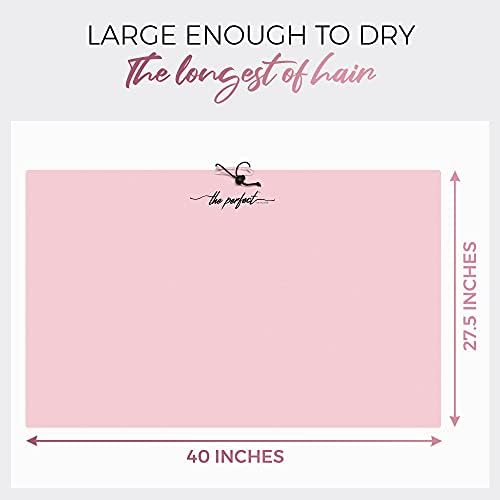Microfiber Hair Towels Wrap for Women 2 Pack