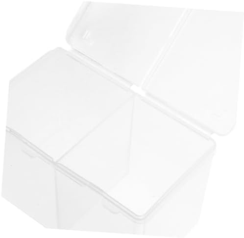 OATIPHO Cotton Pads Holder Case Durable Storage Box with Compartments
