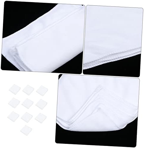 DRESSOOS Spa Pedicure Towels Set of 10 Ultra Soft 30x30cm