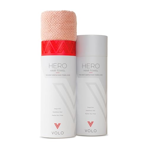 VOLO Super Hero XL Cloud Pink Hair Towel
