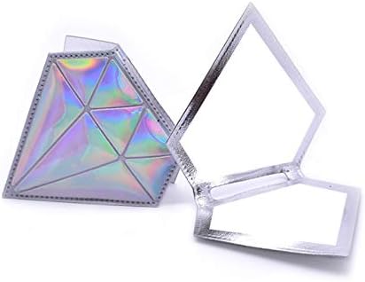 SUNESA 4pc Diamond Shape Makeup Mirror Set
