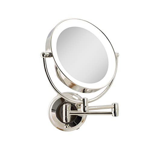 Zadro 11 LED Wall Mirror 10X1X Dual-Sided