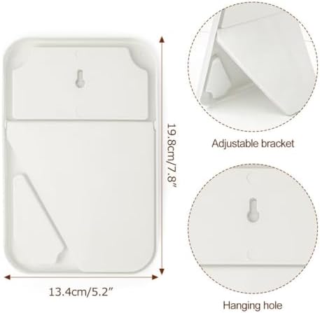Yatnks 8-Inch Travel Makeup Mirror with Stand
