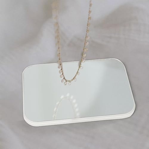 Yatnks 8-Inch Travel Makeup Mirror with Stand