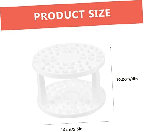 Plastic Makeup Brush Display Rack with 49 Slots