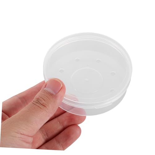 2pcs Transparent Powder Puff Holder Case for Travel
