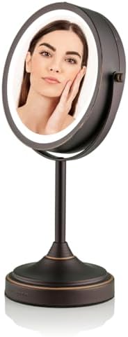 OVENTE 7 Magnified Lighted Makeup Mirror