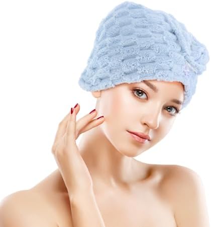 Minkissy Hair Drying Towel Wrap for Women 1