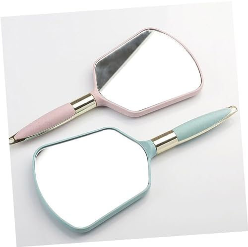 Vanity Makeup Mirror Handheld Portable for Travel Home Salon Use