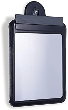 Zadro Fogless Travel Water Shower Mirror with Squeegee and Pouch 1