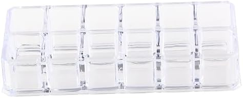 HONMEET Acrylic Lipstick Display Rack 12 Slot Organizer