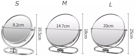 Luxury Folding Makeup Mirror with Light