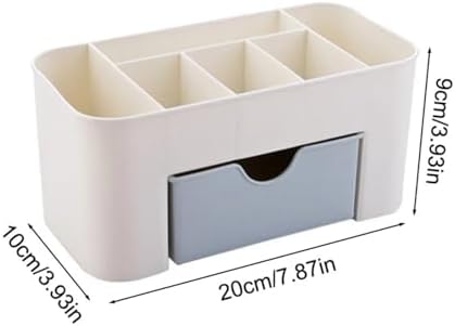 Pink Stackable Cosmetic Storage Organizer with Drawer
