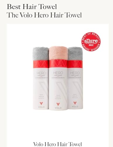 VOLO Hero Cloud Pink Hair Towel