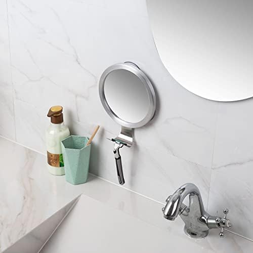 Fogless Shower Mirror with 3 Suction Cups and Hook 1