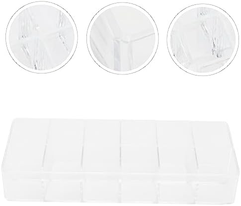 1pc Transparent Lipstick Display Box Organizer for Desktop