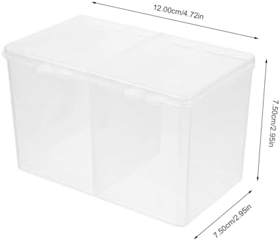 Cotton Pads Holder Case with 2 Compartments