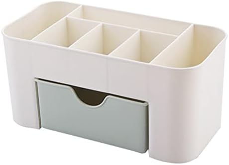 Marooma 6 Compartment Makeup Organizer with Drawer Green