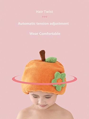 Foyadi Hair Drying Towel for Kids Girls with Cute Cartoon Design