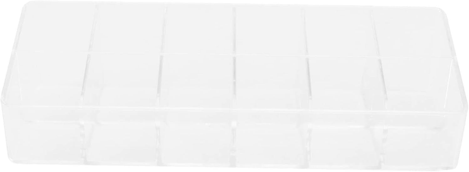 Healeved 1pc Lipstick Storage Box Makeup Display Case