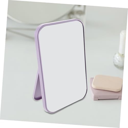 NOLITOY 2pcs Portable Makeup Mirror with Stand 1