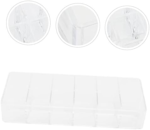Healeved 1pc Lipstick Storage Box Makeup Display Case