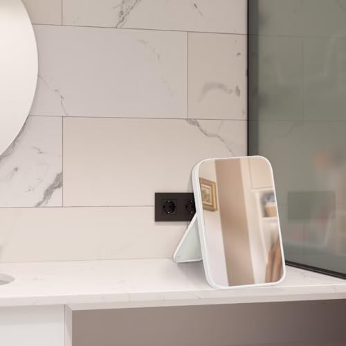 Yatnks 8-Inch Travel Makeup Mirror with Stand