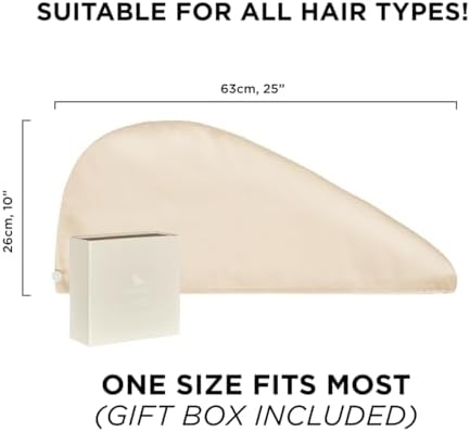 Dock Bay Turban Hair Towel - Bali Beige One Size