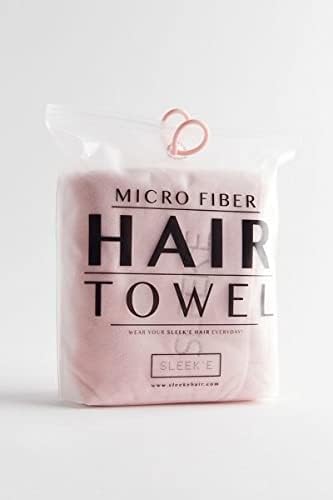 Sleeke Microfiber Hair Drying Towel - Pink