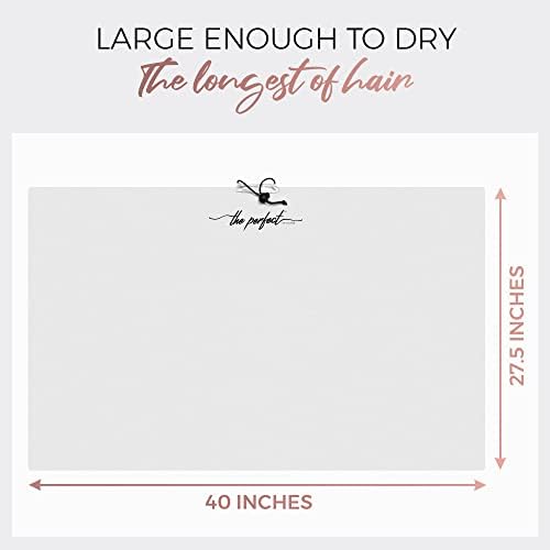 THE PERFECT HAIRCARE Microfiber Hair Towel Wrap for Women