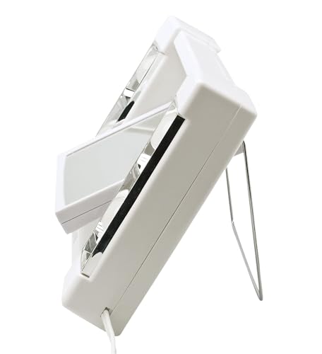 JERDON Two-Sided Makeup Mirror with 3X Magnification