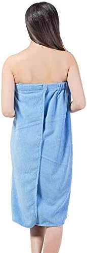 Soft Spa Bathrobe for Women with Fast Dry Hair Drying