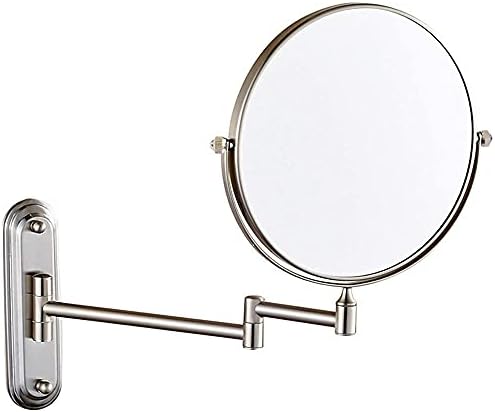 DEIHGE 360 Swivel Brass Double Sided Makeup Mirror