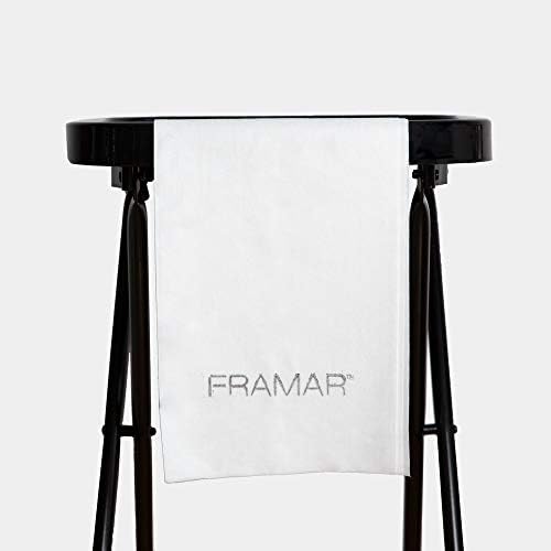 FRAMAR Biodegradable Hair Towels 50 Count Soft Absorbent
