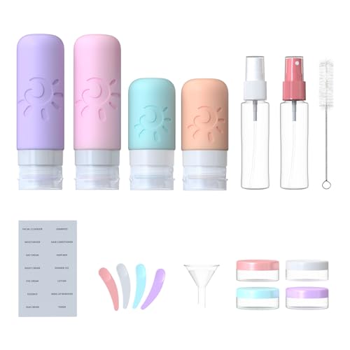 Zafit 18 Pack Travel Bottles for Toiletries