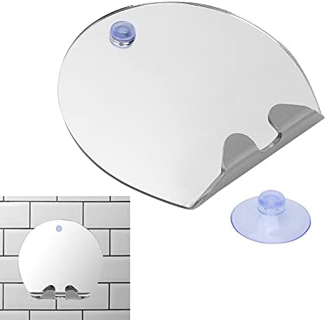 Zyyini Fogless Shaving Mirror with Wall Hook