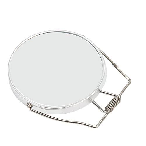 FILFEEL 2 Sided Vanity Mirror with 360 Degree Rotation and Foldable Stand