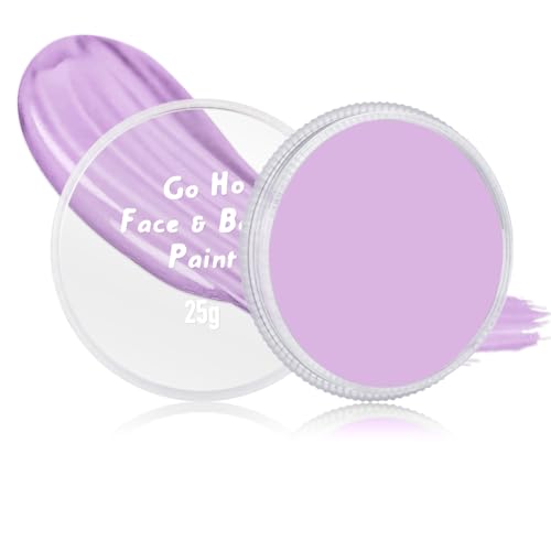 Go Ho Washable Pastel Purple Body Paint for Halloween Makeup