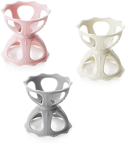 PLAFOPE 3pcs Cosmetic Puff Carrier Gourd Rack