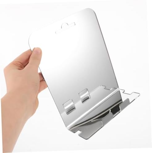 Stainless Steel Hook Anti-Fog Shower Mirror for Men