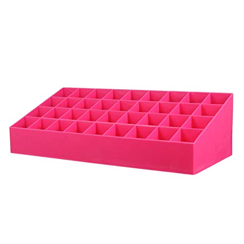 Claret Lipstick Holder 36 Slots Cosmetic Organizer