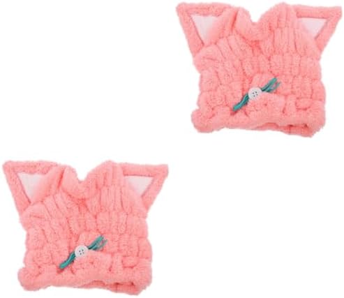 Angoily 2pcs Hair Drying Towel for Women and Girls