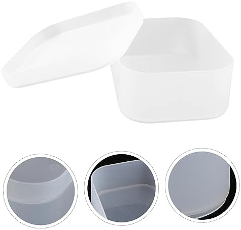 1pc Transparent Makeup Storage Box for Desktop Use