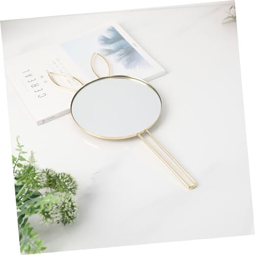 Beaupretty Wall Mounted Bunny Ear Cosmetic Mirror