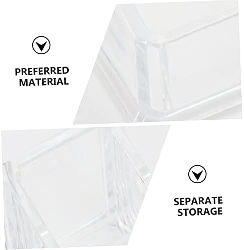 Healeved 1pc Lipstick Storage Box Makeup Display Case