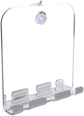 Anti-Fog Shower Mirror with Shaver Hook