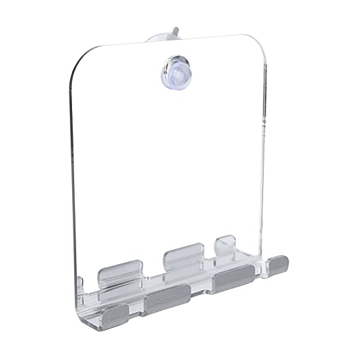 Dioche Shatterproof Fogless Handheld Mirror with Hook