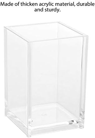 MAVIS LAVEN Makeup Brush Organizer Case Transparent 1 Compartment Storage